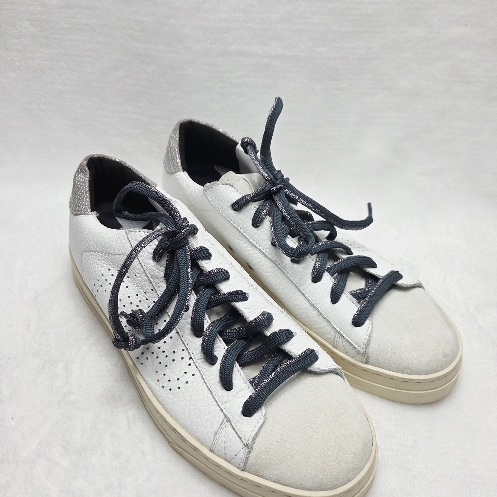 P448 John Dragoes Lace-up White Sneakers